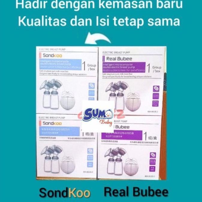 Pompa asi bayi elektrik real bubee double pump/pumping asi bayi ganda