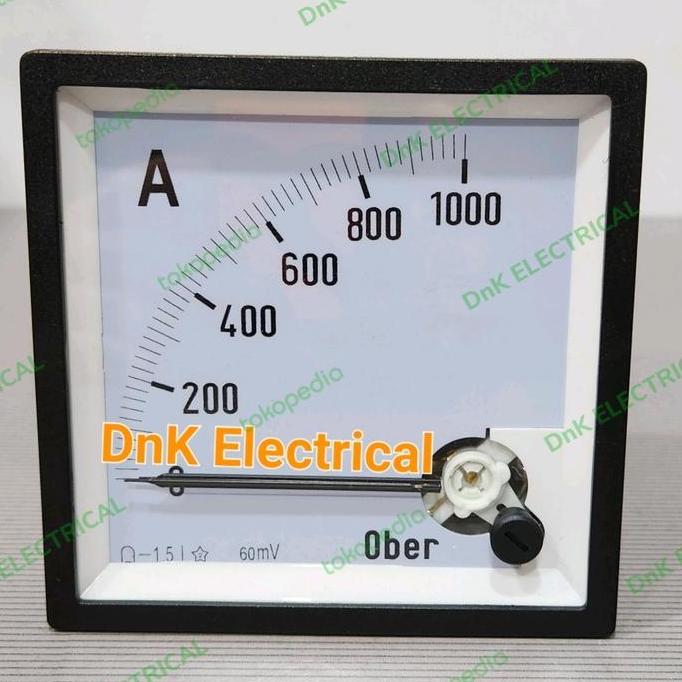 Ampere Meter DC/DC Ampere Meter 1000A Merk OBER