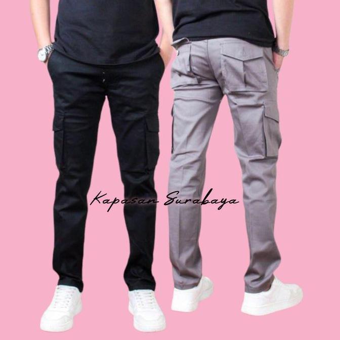 Promo Celana cargo panjang pria/Celana kempol pria COD