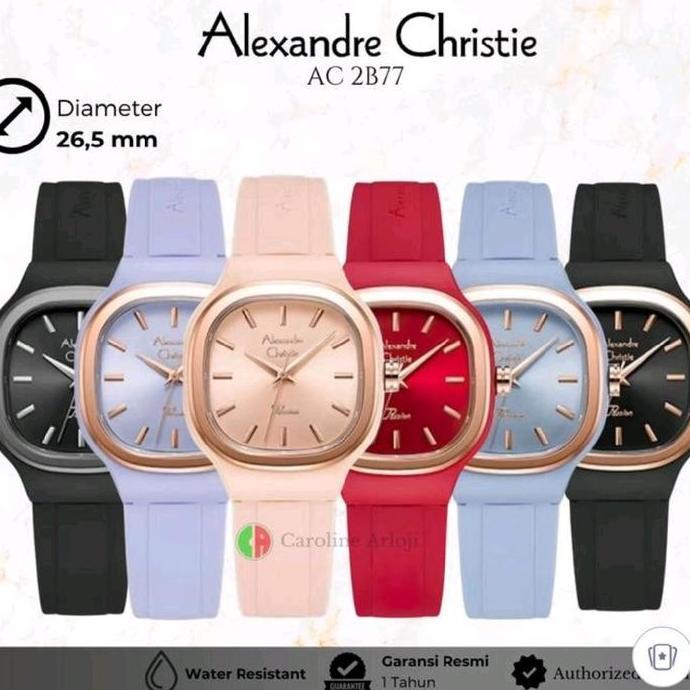 JAM TANGAN WANITA ALEXANDRE CHRISTIE AC2B77 AC 2B77 ORIGINAL