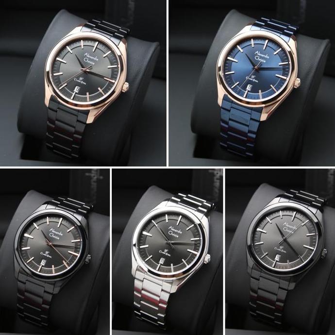 Promo [ ORIGINAL ] Jam Tangan Pria / Cowok Alexandre Christi 8654 AC 8654 COD