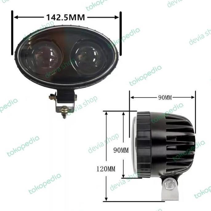 Promo Forklift Blue Spot Safety Lamp 48V Cod