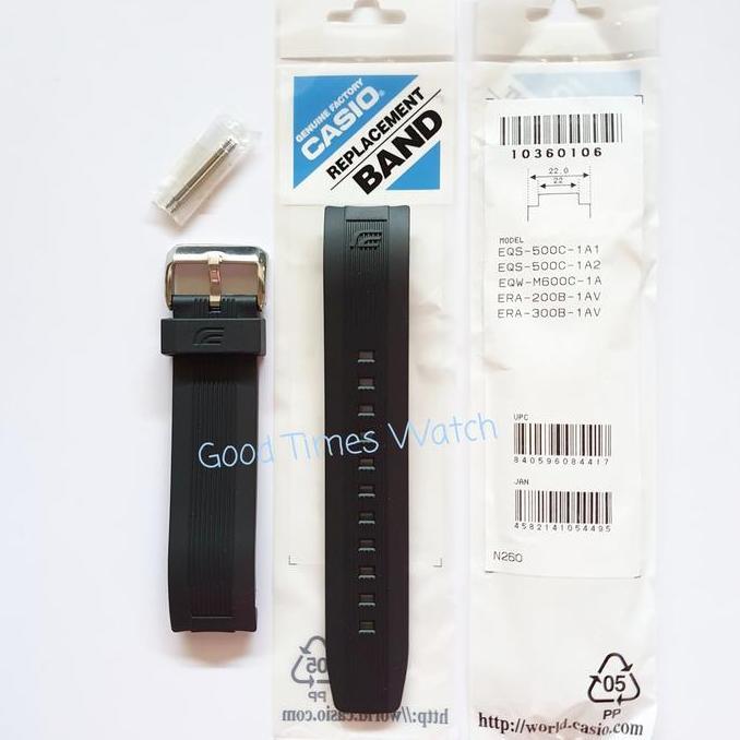 Promo STRAP EDIFICE EQS 500C EQW 600C ERA 200B ERA 300B CASIO ORIGINAL COD