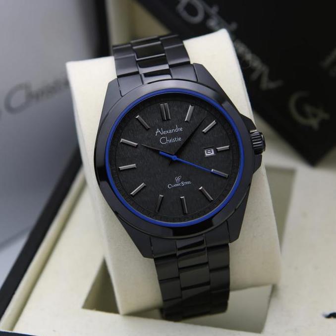 Promo [ ORIGINAL ] Jam Tangan Pria / Cowok Alexandre Christie 8644 AC 8644 COD