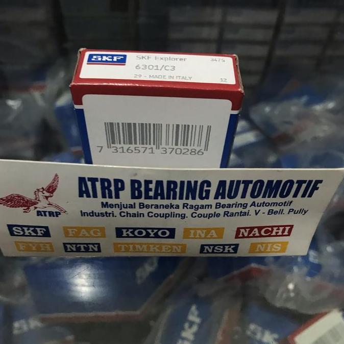 BALL BEARING 6301/C3 6301 C3 SKF ORIGINAL
