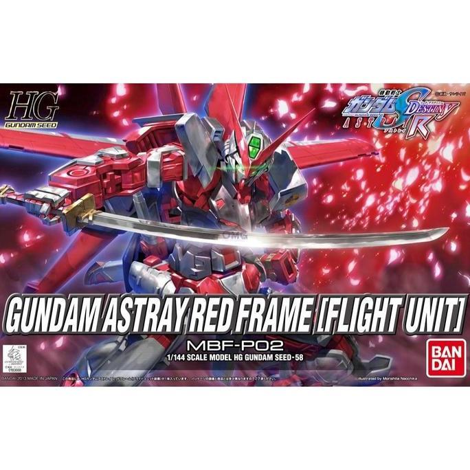 Bandai Gundam HG 1/144 Astray Red Frame Flight Unit