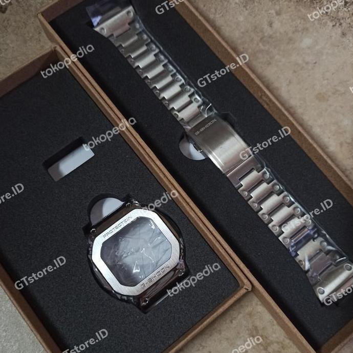 Promo Bnb Metal Bezel n bracelet G-shock G-5600E/G-5600UE/GW-M510/G5600 COD