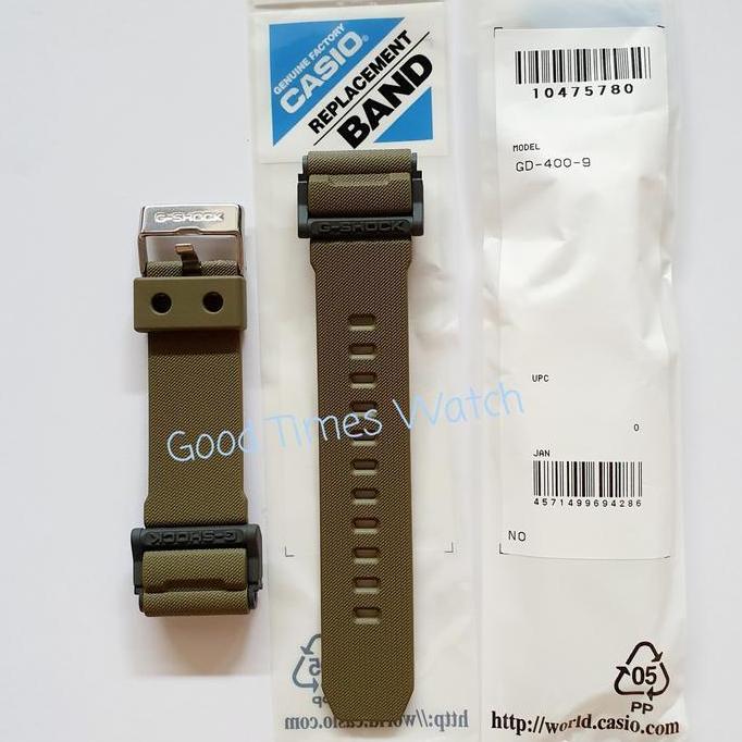 Promo STRAP G-SHOCK GD-400-9D GD 400 Casio Original COD