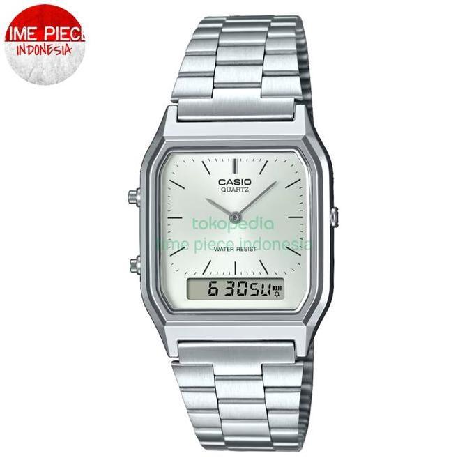 Promo Casio Vintage AQ-230A-7AMQYDF / Casio AQ230A-7A Original & Garansi COD