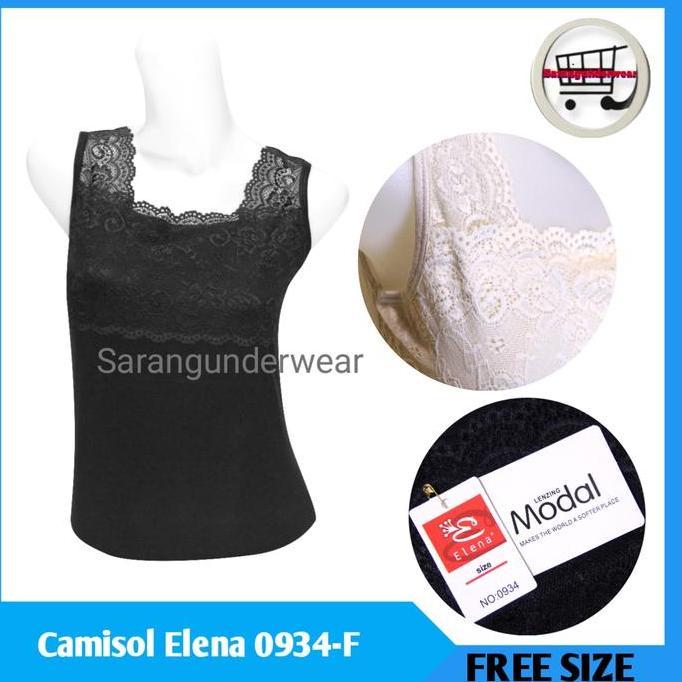 Promo Camisol Wanita ELENA 0934 free size || isi 1pcs || Lenzing Modal COD