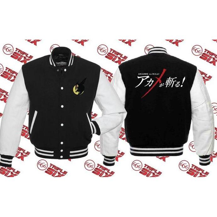 DY76 - Jaket Varsity Anime Akame Ga Kill