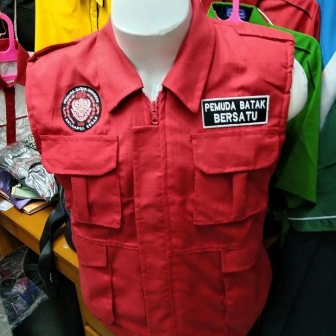 DI80 >> Rompi Pemuda Batak Bersatu Rompi Batak Merah