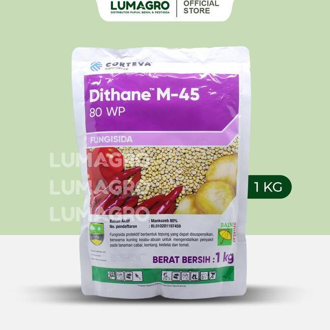 Fungisida Dithane 1kg  Mankozeb Pengendali Jamur Busuk Akar Pada Tanaman CabaI Ditan