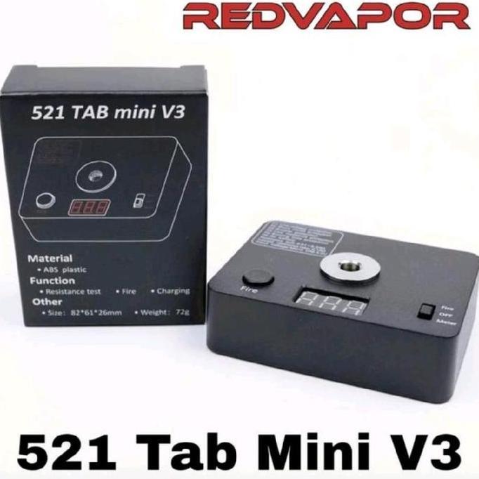 Mini Tab v3 & Ohm Meter LED Digital Pengukur Ohm Kawat Volt Meter Tester | ACC 0015