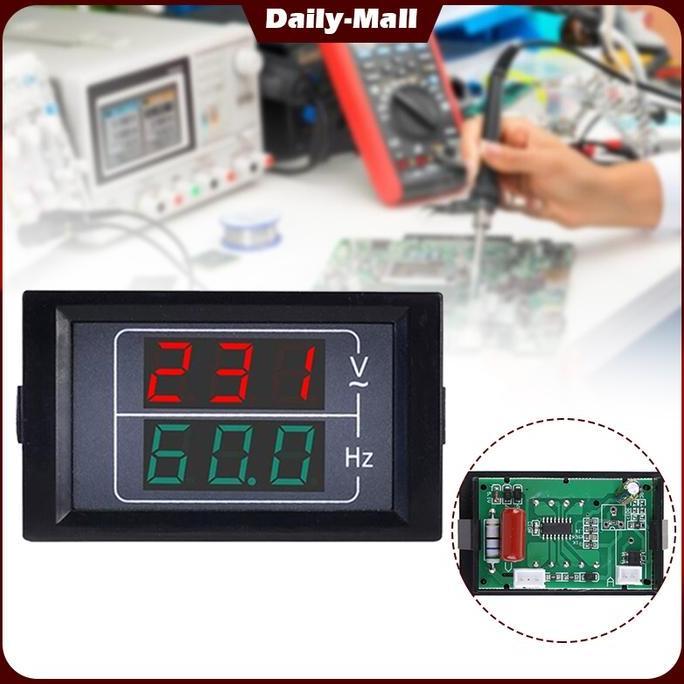 Pengukur Tegangan Frekuensi Voltmeter Frekuensi Meter Akurasi Tinggi