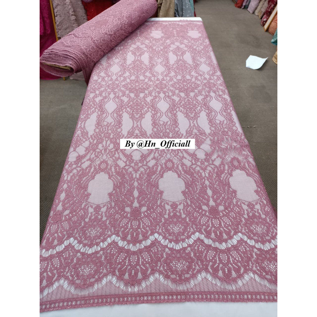 BRUKAT PANEL SPESIAL DUSTY PURPLE & DUSTY PINK TUA METALIK