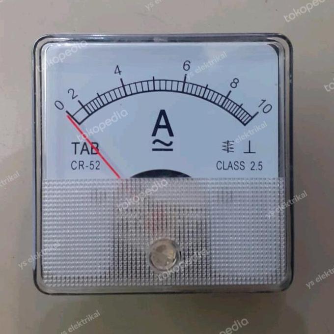 Ampere Meter Analog AC/DC CR-52 10A