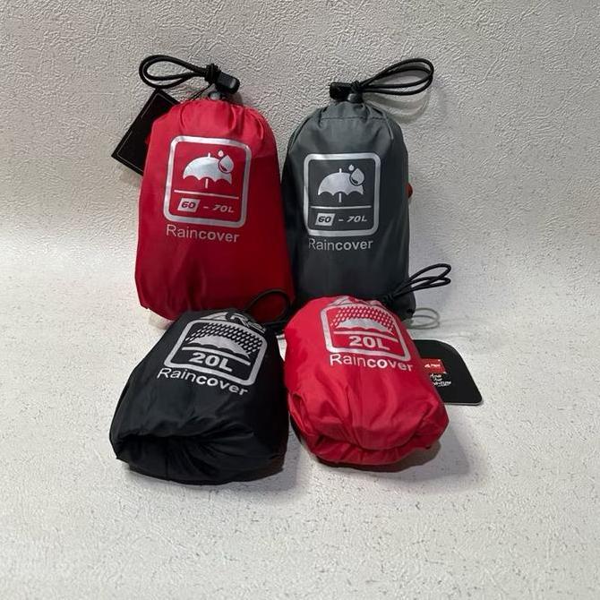 Cover bag Cover rain Pelindung Tas Arei Outdoor Gear 20L & 60-70L TU
