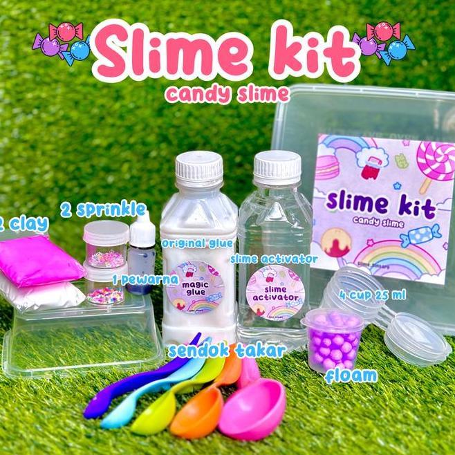 Slime Kit Candy Slime Free Clay Dan Sprinkles Slime Kit Slime Slime Kit Bagus Slime Kit Slime