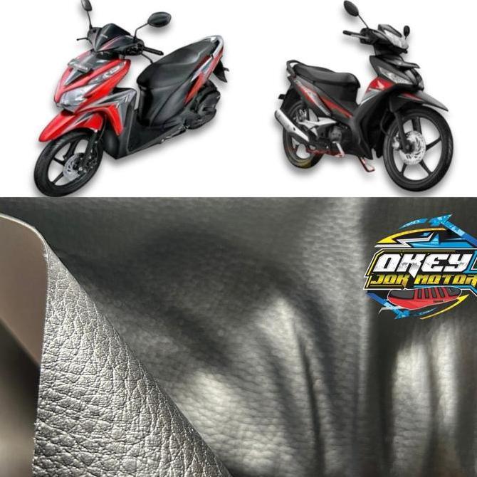 kulit jok motor vario 125/supra 125 new/vario tekno/BAHAN ORIGINAL