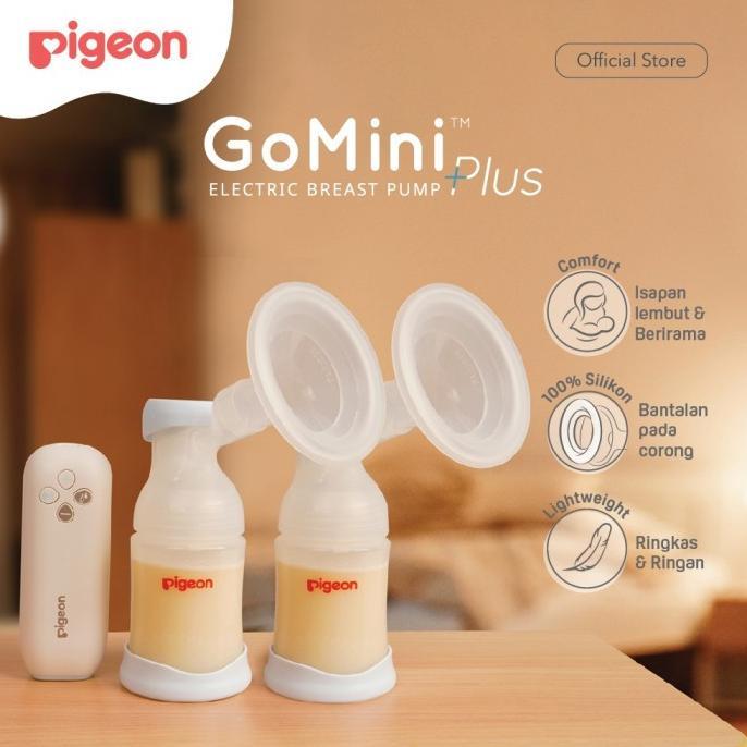 Pigeon Breast Pump Go Mini Plus New Double Pump Original