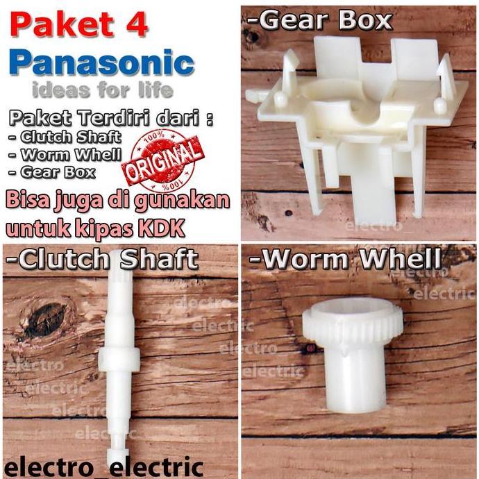 Kipas Angin Panasonic Paket Sparepart Perbaikan Pemutar Gearbox