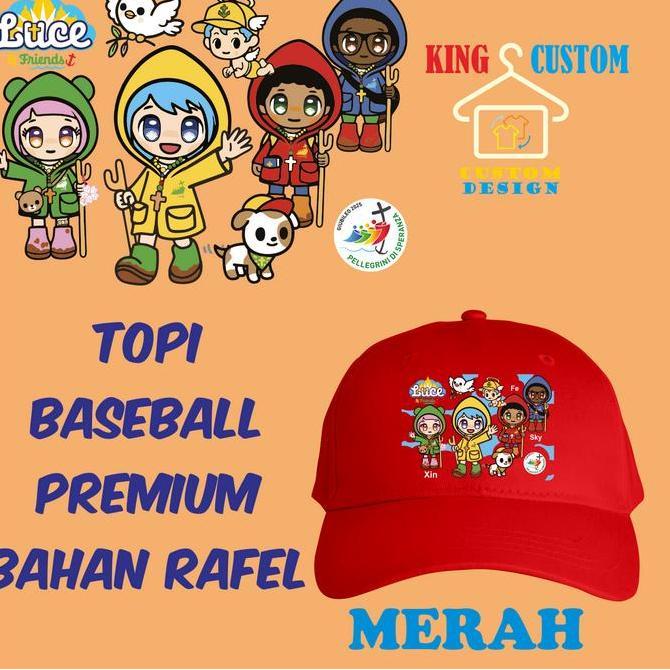 DB183 >> Topi Baseball premium Luce and Friends TYPE 1