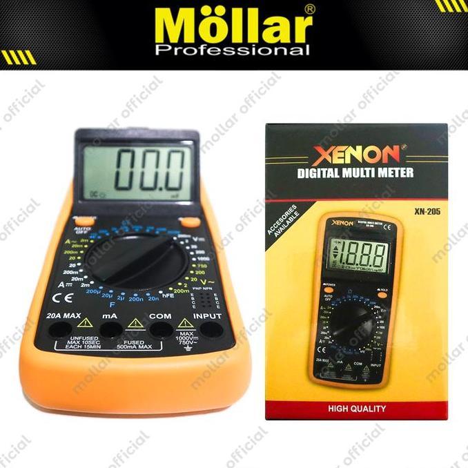 XENON XN-205 Multimeter Digital Multi Tester