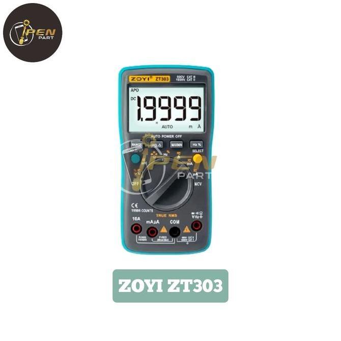 Multitester Digital Zoyi ZT303 Original