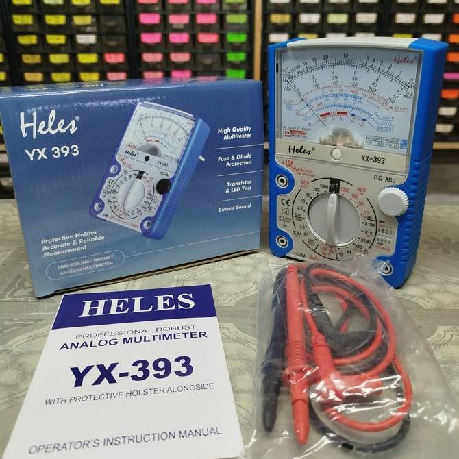 avometer analog  heles multimeter multitester jarum heles yx 393