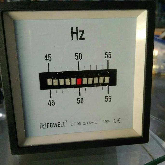 Hz Frekuensi Frequency Meter Powell Getar DE-96