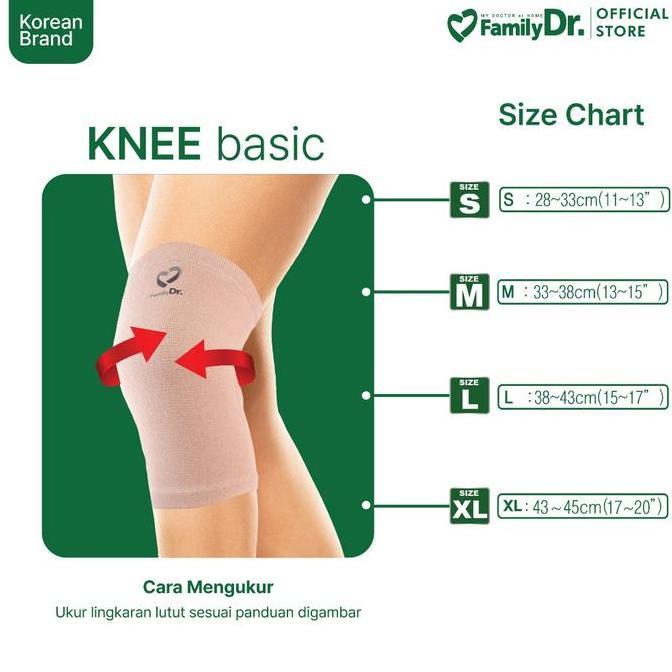FamilyDr Knee Support Basic
