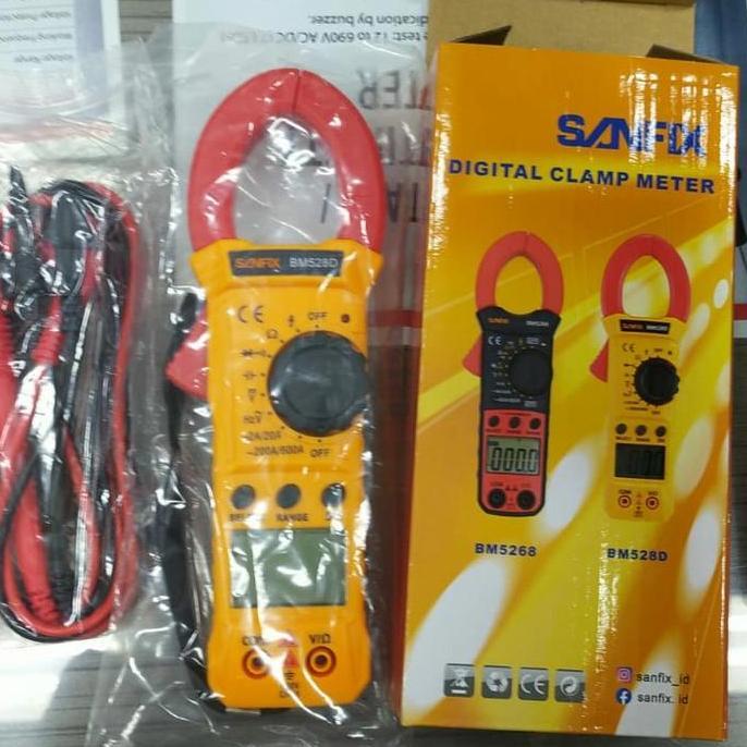 Tang Amper digital BM528D Clamp meter Digital BM528D Sanfix