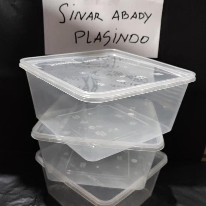 kotak makan 1500 ml Tempat Box nasi microwave Thinwall food container