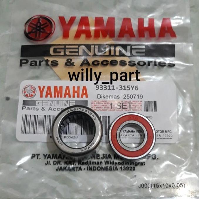 BEARING / LAHAR PULLY. BEARING BAMBU YAMAHA MIO SPORTY.MIO SOUL