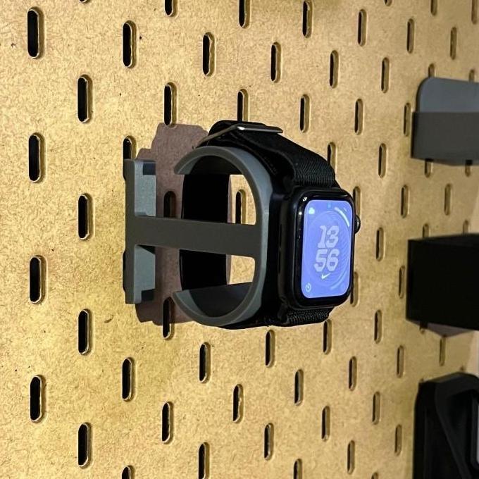 Watch holder pegboard Ikea Skadis 3D Printing