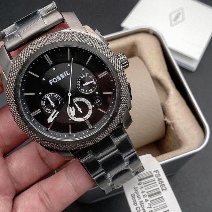 Jam Tangan Pria Original FS4662 FS 4662 Machine Chronograph Original Garansi Resmi 2Tahun