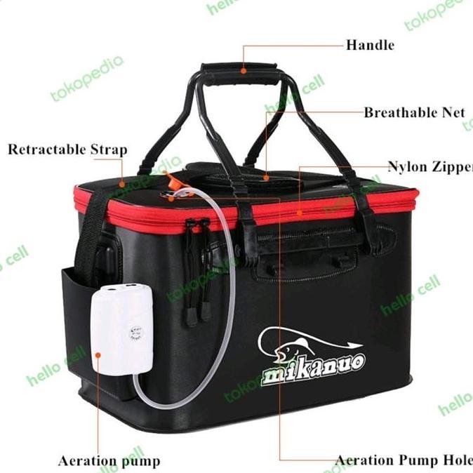 Tas Pancing Tempat Untuk Udang / Ikan Hidup