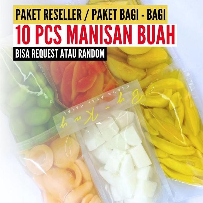 GROSIR MANISAN BUAH CIANJUR PAKET PAKET BAGIBAGI ASINAN BUAH OLAHAN BUAH SEGAR Gula Mangga Nanas Sal