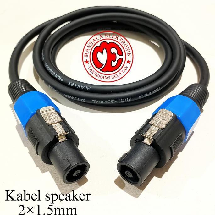 DR236 - Kabel Speaker Audio Jack Spikon To Spikon Berkualitas