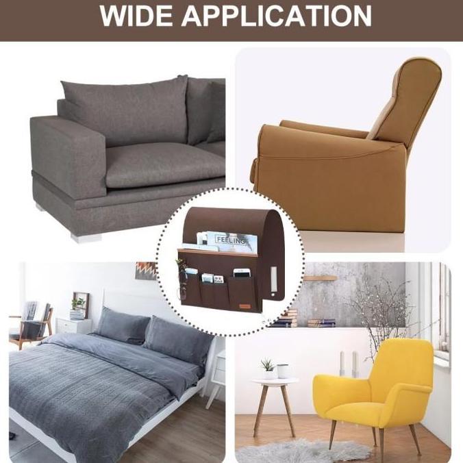 Kantong Remot Tas Gantung Remote Control Sofa Wadah Remot Tempat Penyimpanan Tv Ac Merasa TKP