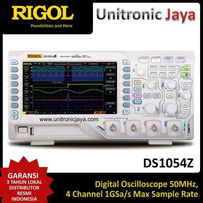 RIGOL DS1054Z 50MHz 4 Ch Digital Oscilloscope