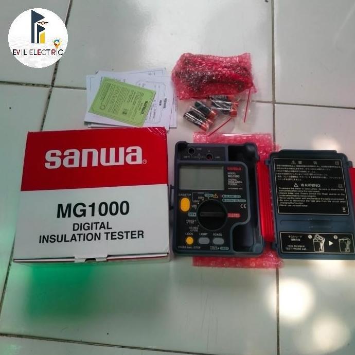 SANWA MG1000 DIGITAL INSULATION TESTER MEGGER MG 1000