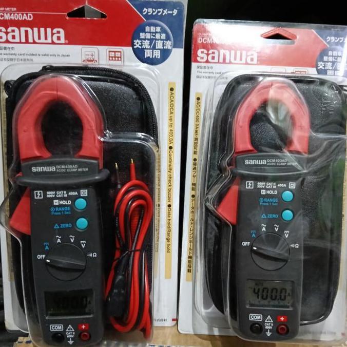 AC/DC CLAMP METER SANWA DCM400AD/AC/DC CLAMP METER SANWA DCM 400AD ORIGINAL
