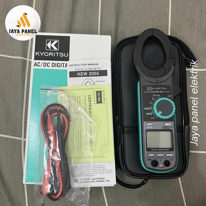 Kyoritsu 2055 Digital Clamp Meter Tang Ampere AC/DC 1000A Kyoritsu2055