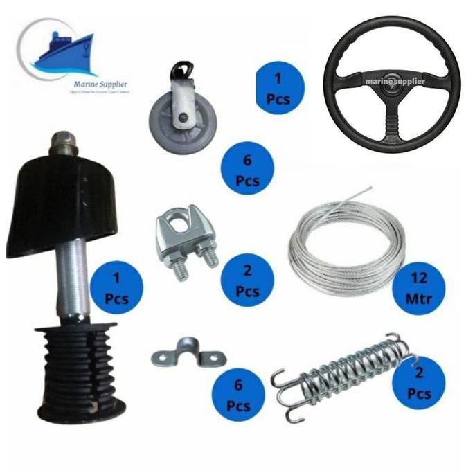 Stir Boat Model Sling Set Perahu Boat Kapal Mesin Tempel Sampai 40 PK