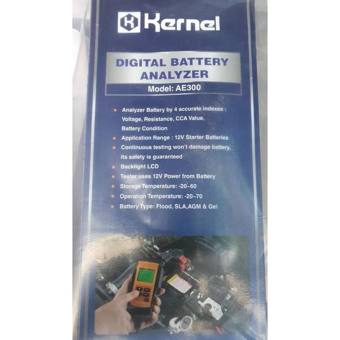Battery Tester Digital Analizer AE-300 12V