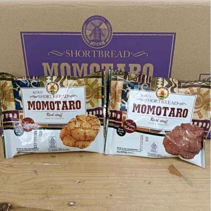 kue kering momotaro kukis shortbread momotaro 1 dus isi 60pcs HS