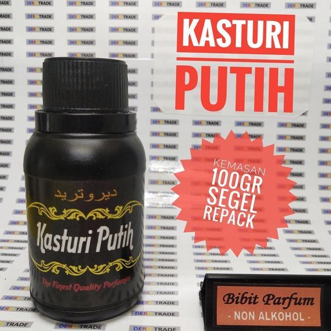 Parfum Kasturi Putih 100Ml Bibit Minyak Wangi 100 Ml