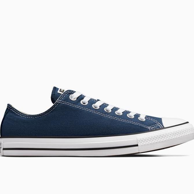 New  Sepatu Sneakers Converse Chuck Taylor AS Ox Navy White Original M9697C